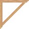 Ekena Millwork Traditional Traditional Smooth Bracket, Western Red Cedar, 3 1/2"W x 44"D x 44"H BKT04X44X44TRA01SWR - alternate 2